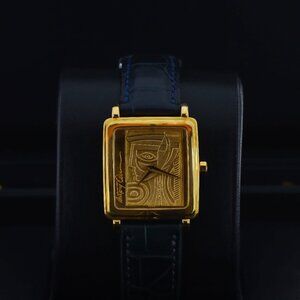 Anthony Quinn by Blancpain "Lady of Crete", Gold Dial, Limited Edition